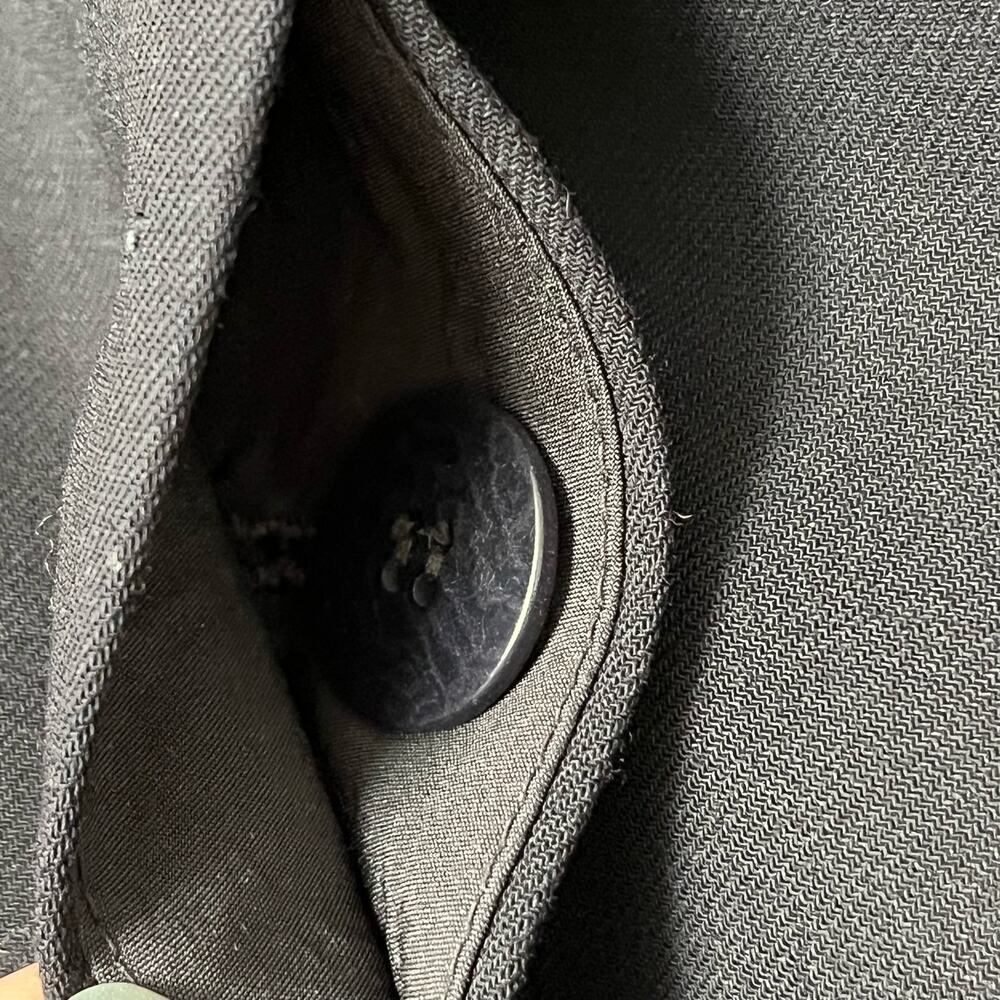 Dkny Hidden Placket Button Jacket - Size 8 - image 4